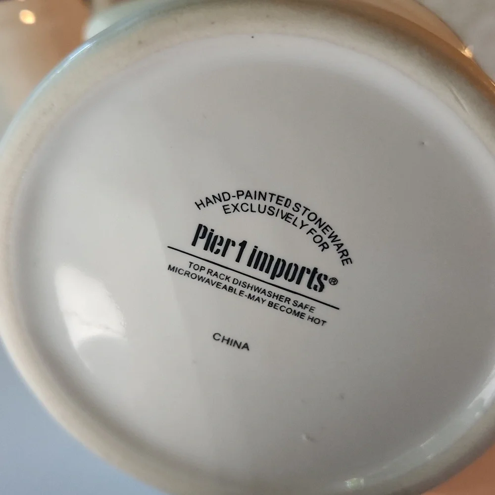 Pier 1 Sugar & Creamer Set